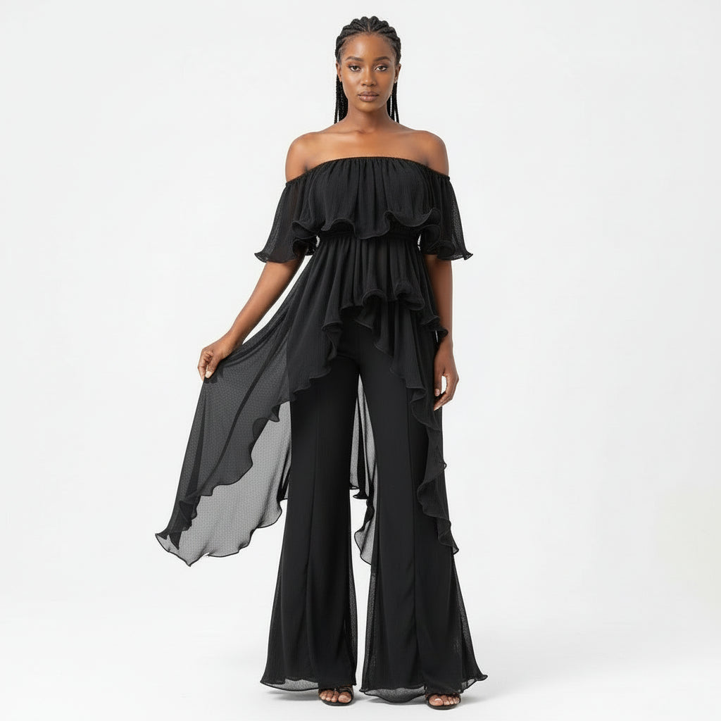 Ruffle 2 Pieces Set – YELLOW SUB TRADING