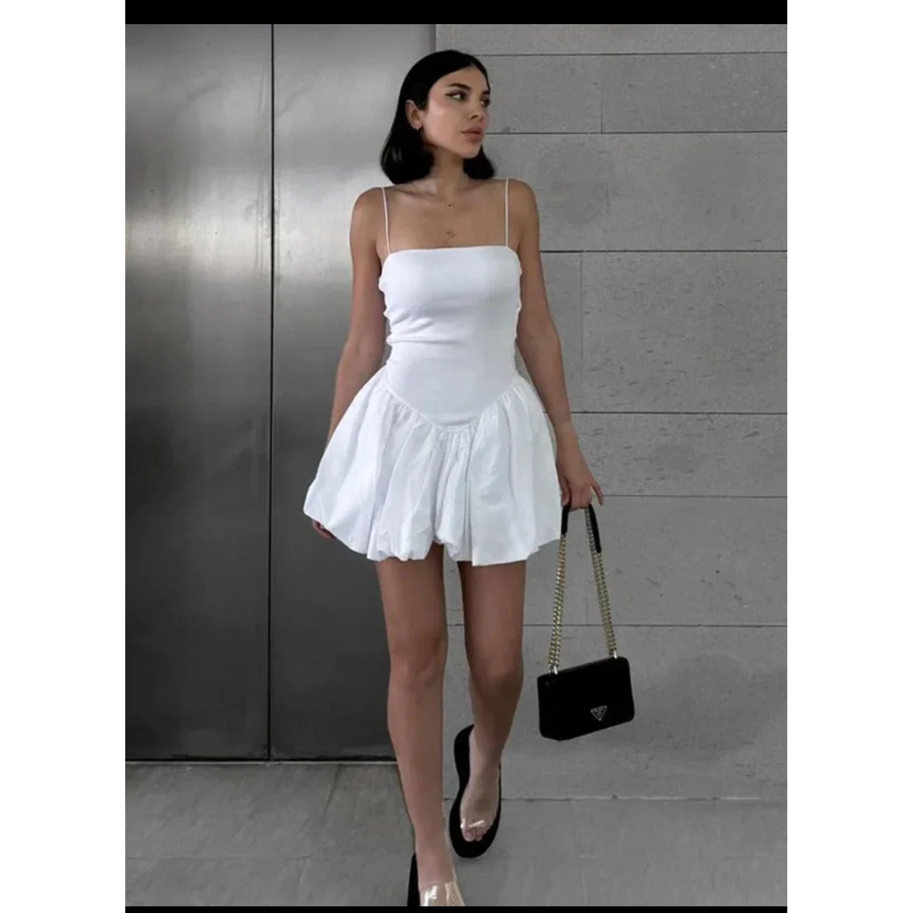 Plain Short Summer Dress. – YELLOW SUB TRADING Plain Short Summer Dress. – YELLOW SUB TRADING