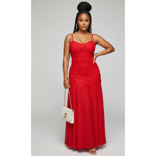 Lace Cami Maxi Dress main image 1