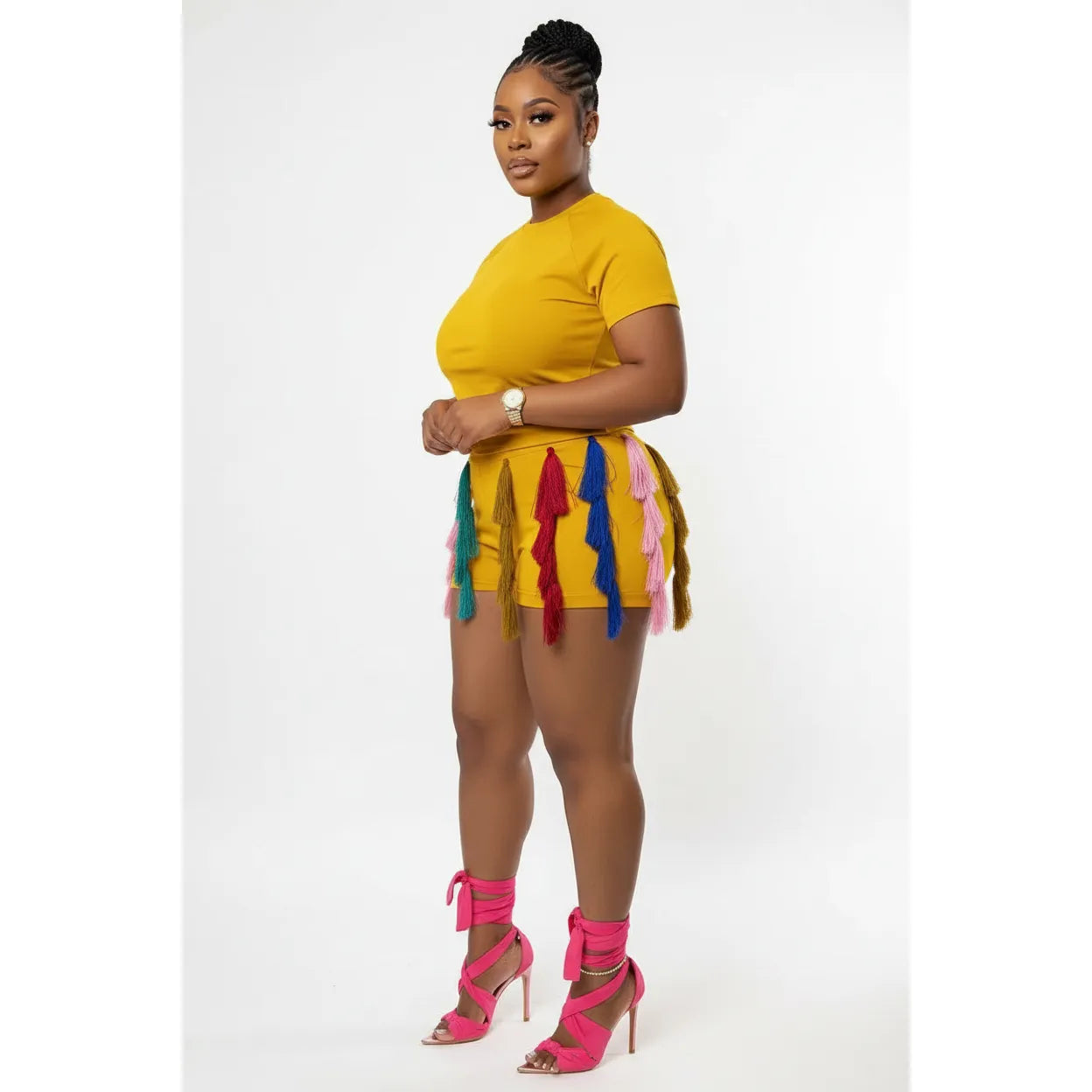 Colourful Short Summer Set – YELLOW SUB TRADING