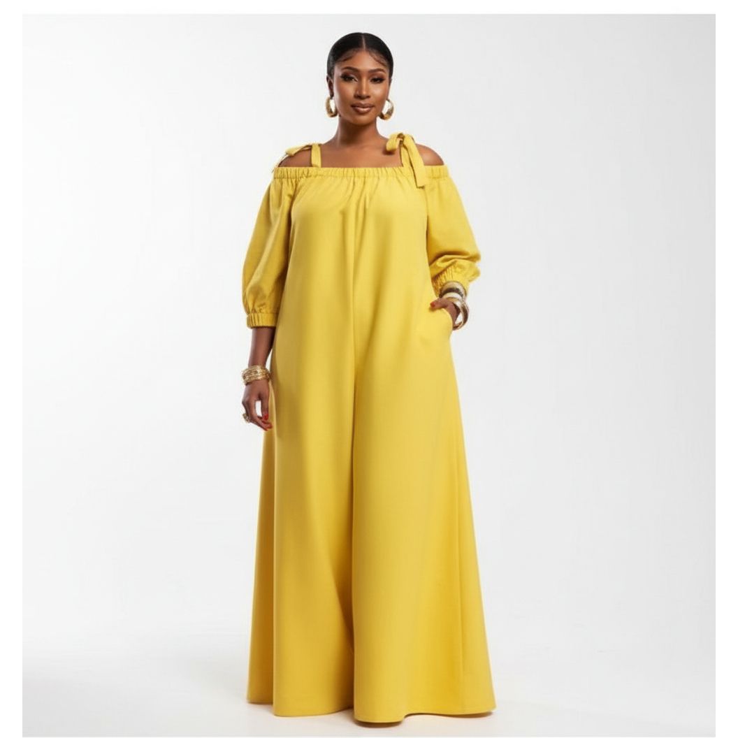 The Breeze Relaxed Fit & Wide Leg Jumpsuit – YELLOW SUB TRADING