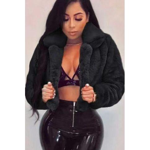 Vintage Crop Fur Jacket – YELLOW SUB TRADING