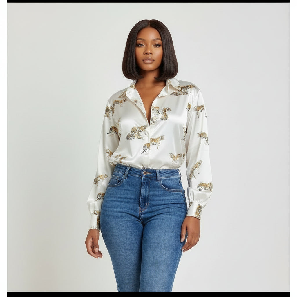 Print Blouse Shirt. – YELLOW SUB TRADING