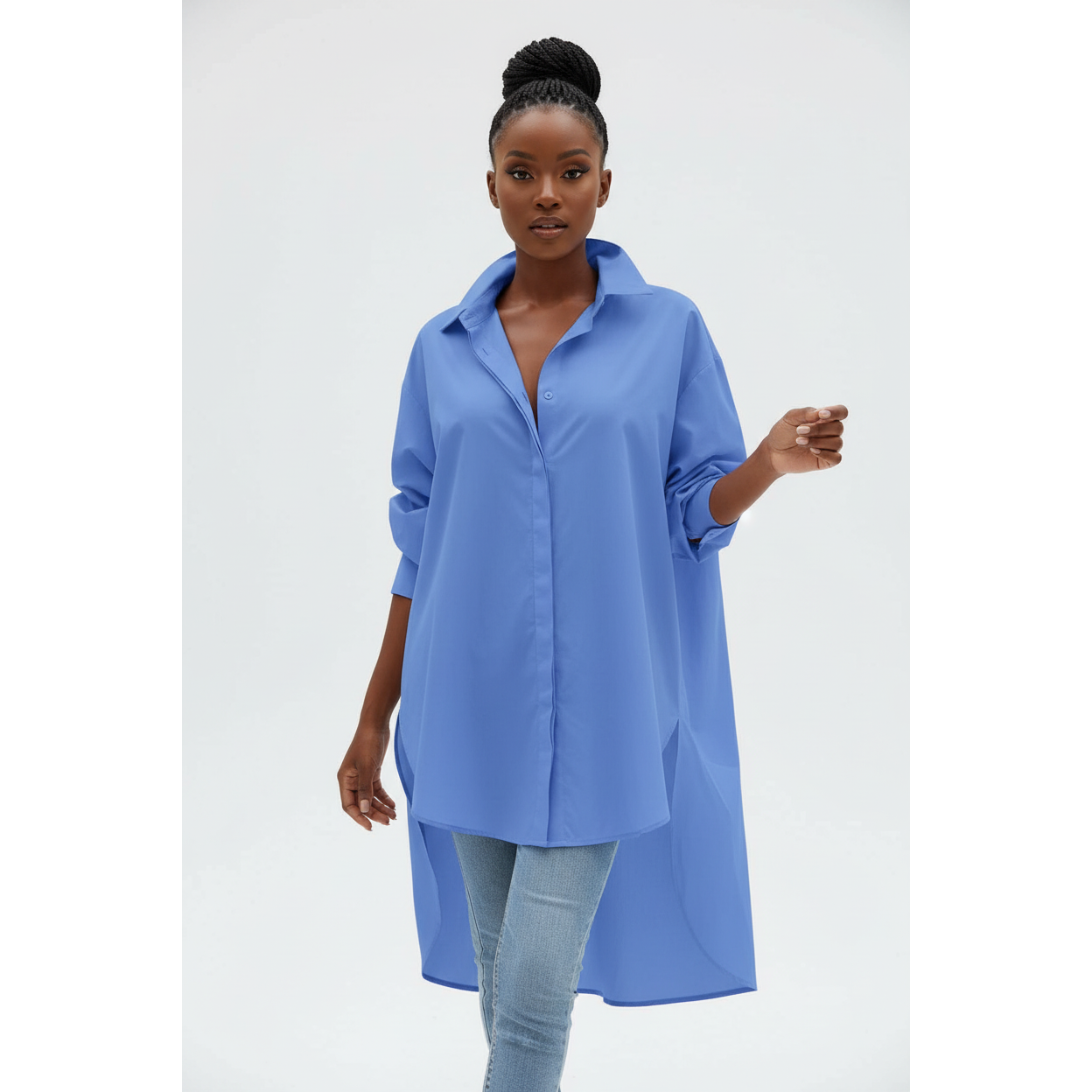 Casual Low Button Shirt