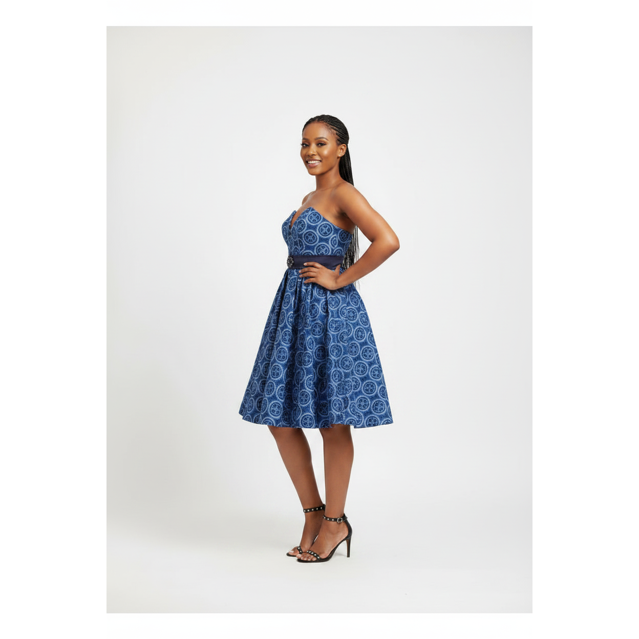 Ankara Boobtube Midi Dress