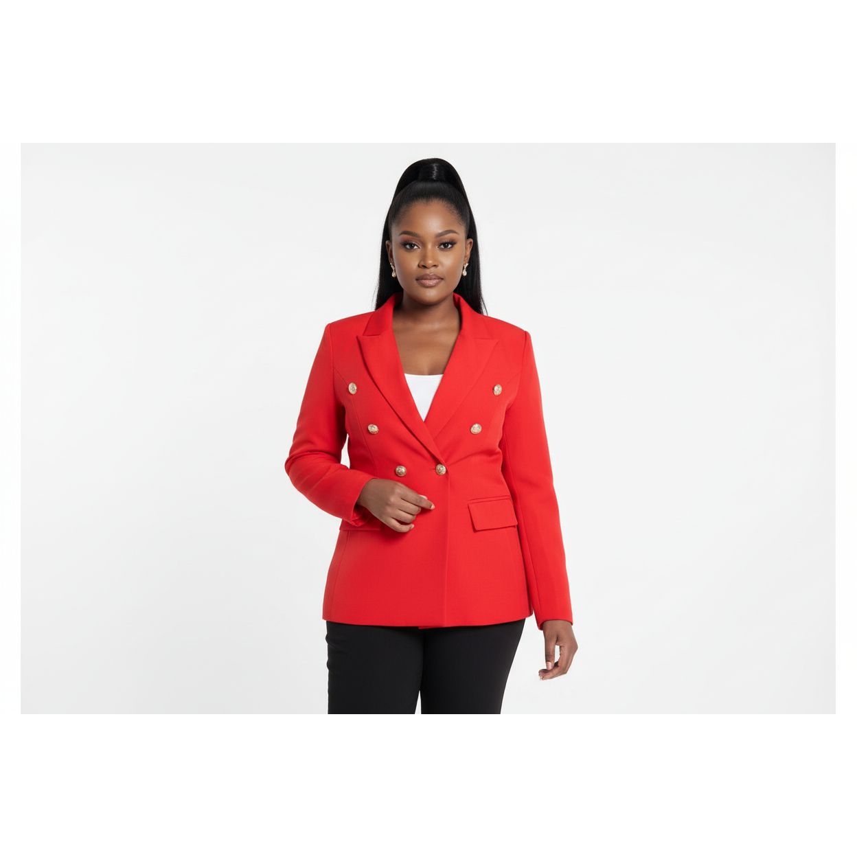 Double Breasted Formal Blazer