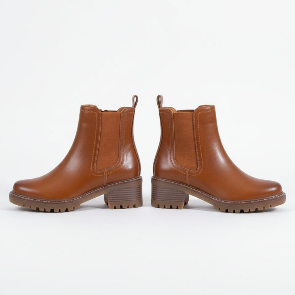 Classic Zipper Ankle Boots