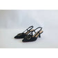 Mid Slingback Pointed Court Heels