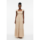 Square Sleeveless Maxi Dress