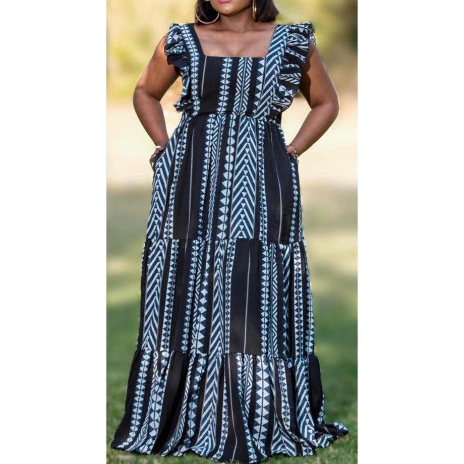 Sexy Sleeveless Maxi Dress – YELLOW SUB TRADING