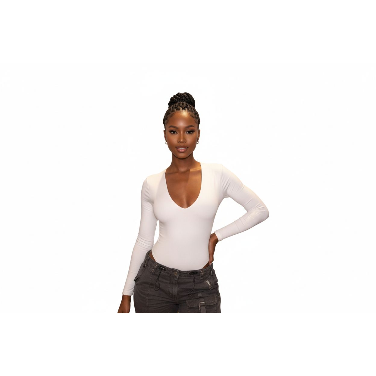 Long Sleeve Round Neck Bodysuit