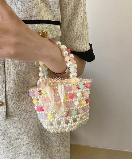 Pearl Shoulder Elegant Handbag