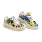 Fashion Lace Up Low Top Platform Shoes.