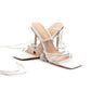 Bow Detail Strappy Heel Sandals.