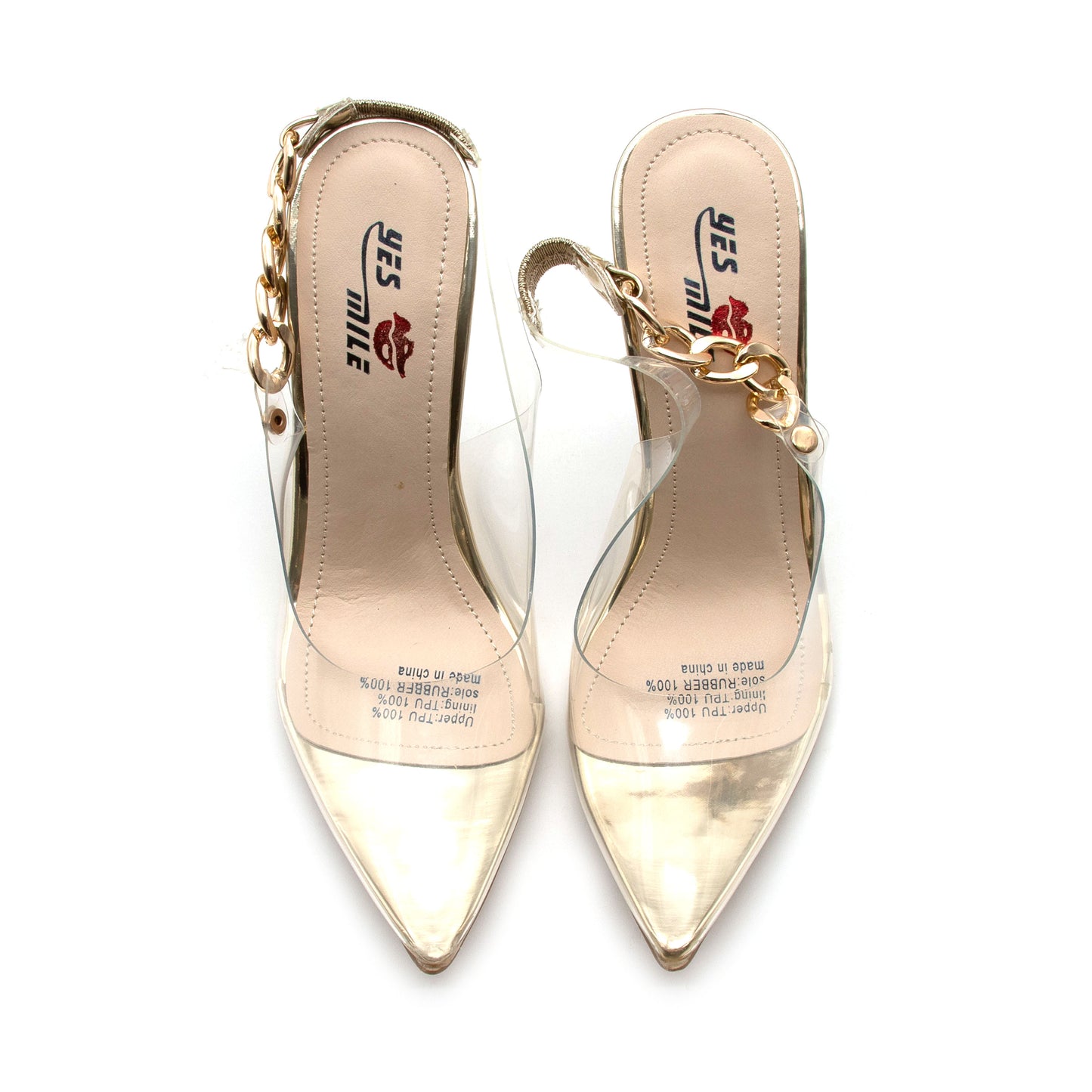 Stiletto Ankle Strap High Heels clear Peep Toe Tie Up Shoes.