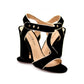 Summer Platform Fish Mouth Sandals Block High Heels.