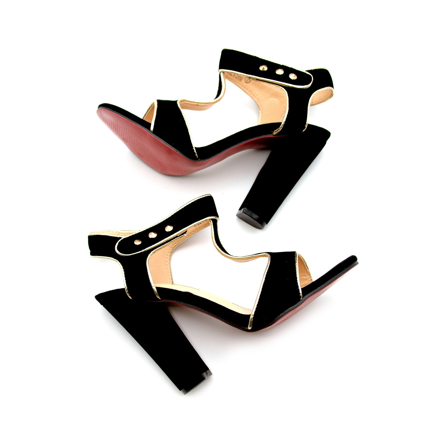 Summer Platform Fish Mouth Sandals Block High Heels.