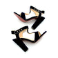 Summer Platform Fish Mouth Sandals Block High Heels.