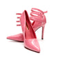 Glossy Pointed Toe High Heel