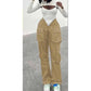 Vintage Side Pockets Cargo Pants