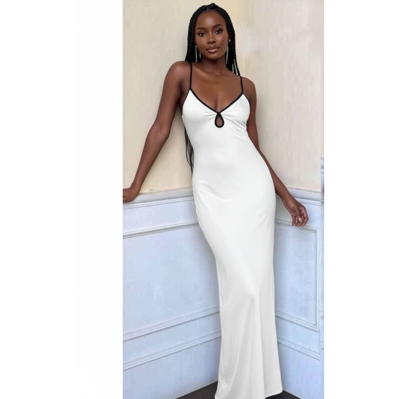 Sexy Backless V-Neck Dress