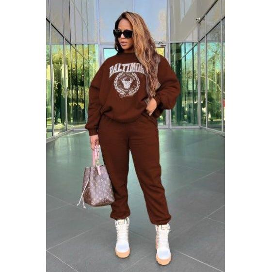 Casual Modern Tracksuits Set