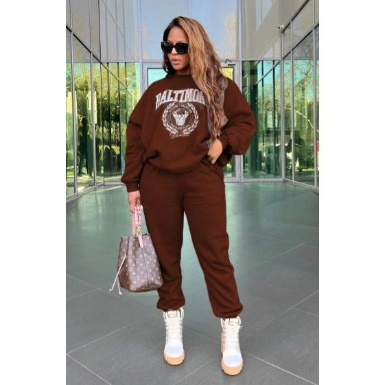 Casual Modern Tracksuits Set