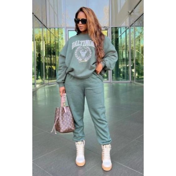 Casual Modern Tracksuits Set