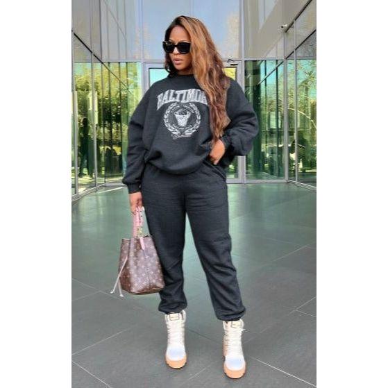 Casual Modern Tracksuits Set
