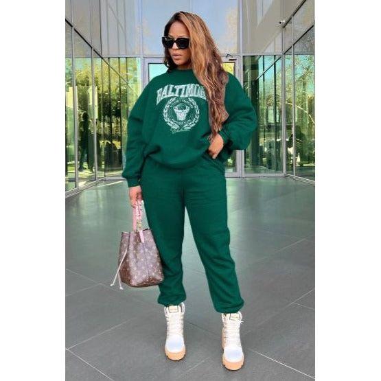 Casual Modern Tracksuits Set