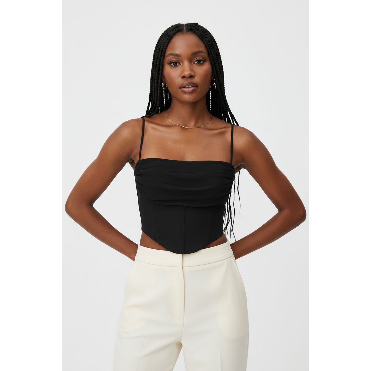 Sexy Sleeveless Crop Top