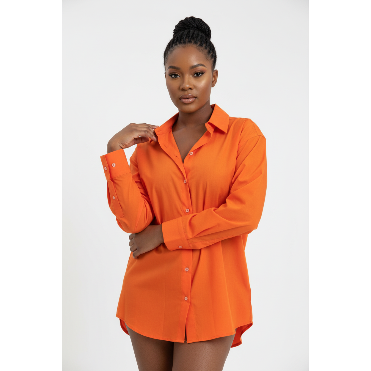 Buttoned Long Sleeve Shirt