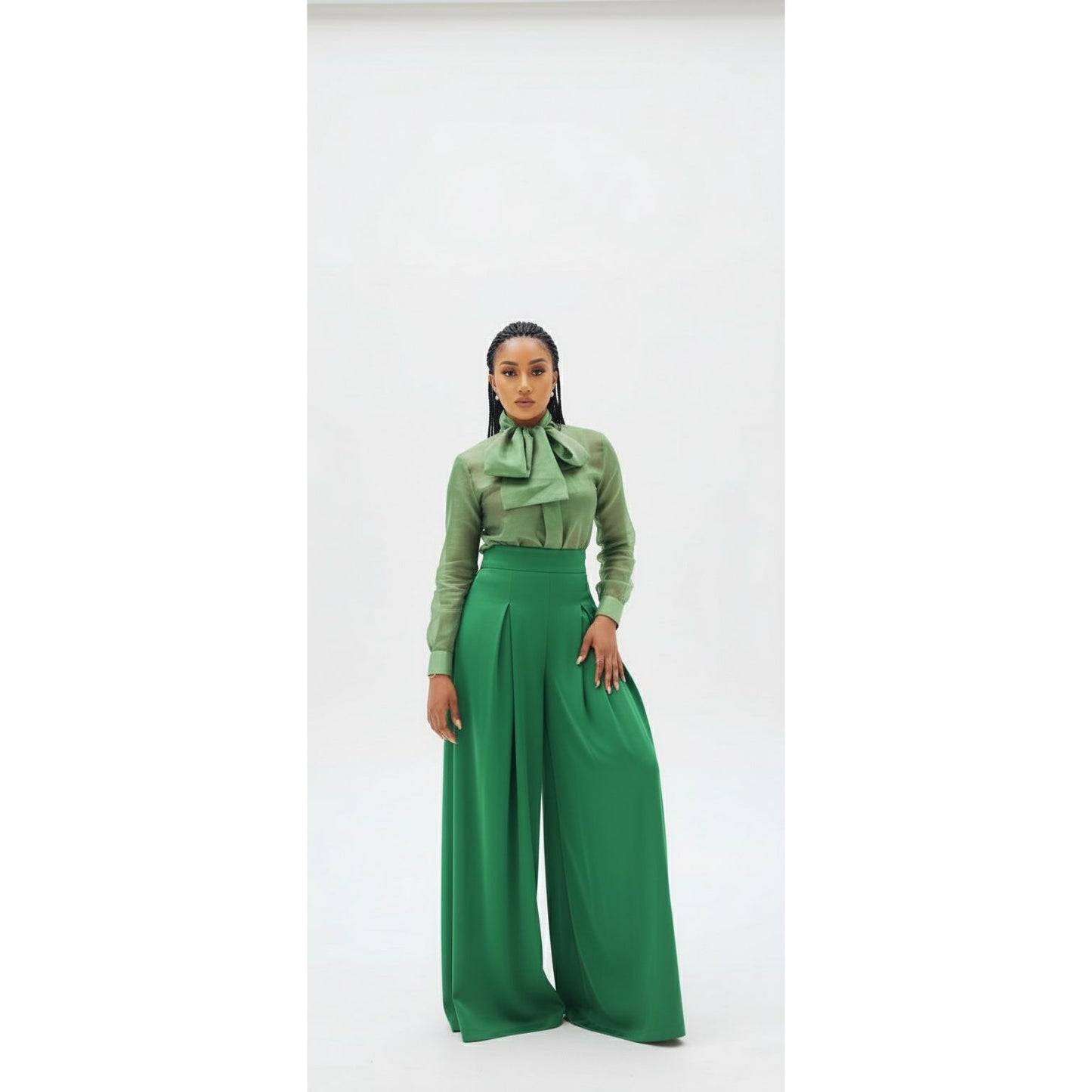 High Waist Loose Pant