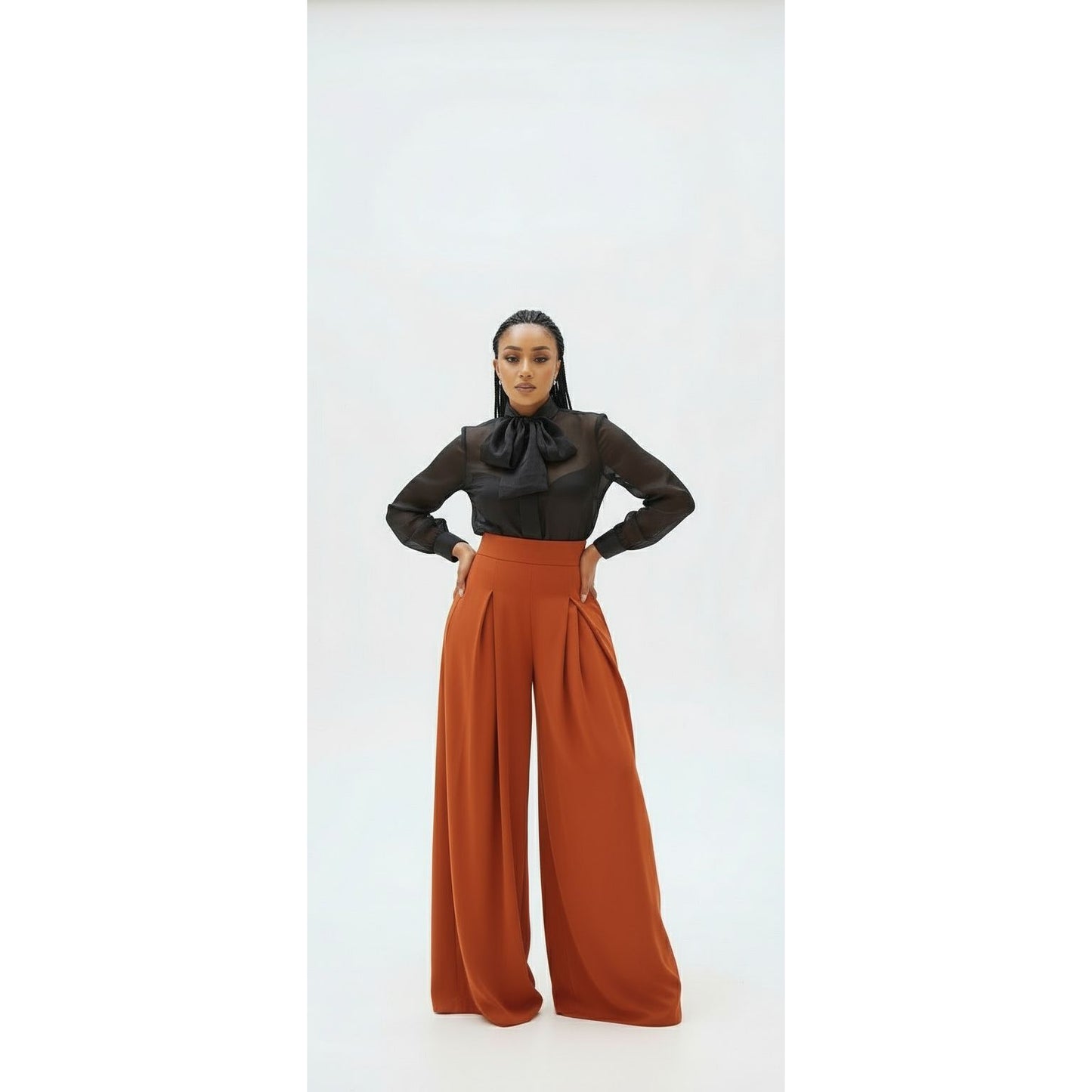 High Waist Loose Pant