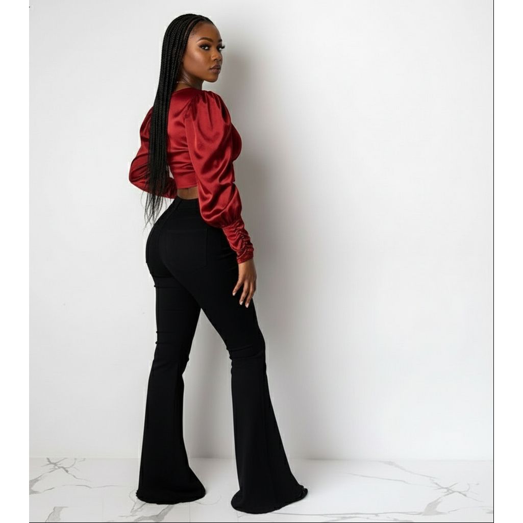 Bellbottom High Waisted Jeans