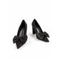 Bulk Heel Pointed Toe Pumps Stiletto High Heel Shoes