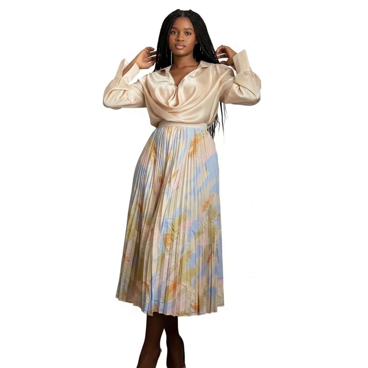 Floral Maxi Two Piece Set.