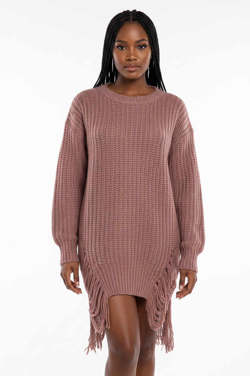 Distressed Jersey Top