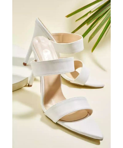 Pointed Toe High Hell Mules