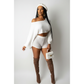 Knit 2 Piece Short Set