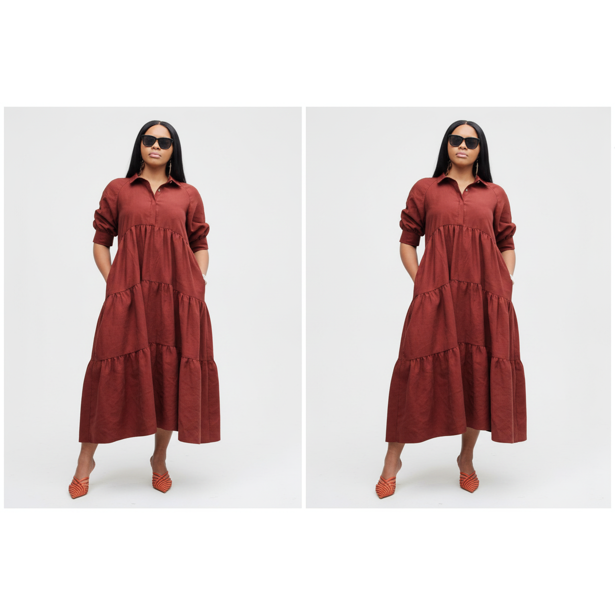 V-Neck Malia Dress