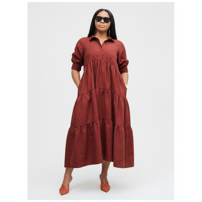 V-Neck Malia Dress