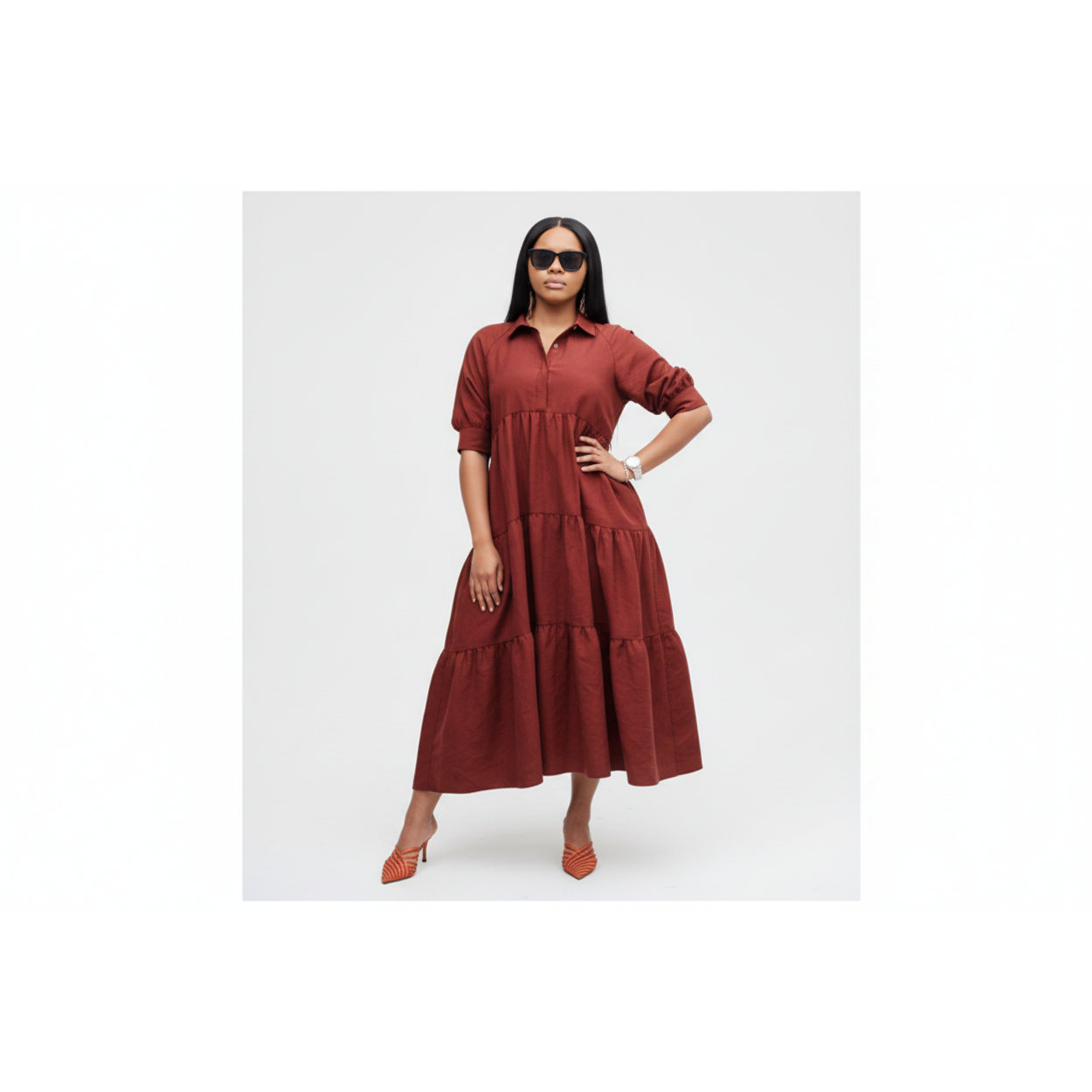 V-Neck Malia Dress