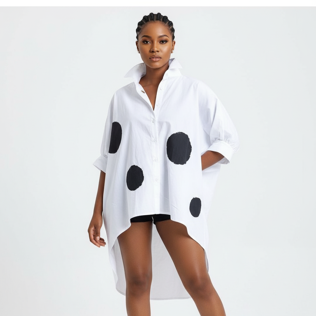 Irregular Shirt Dress