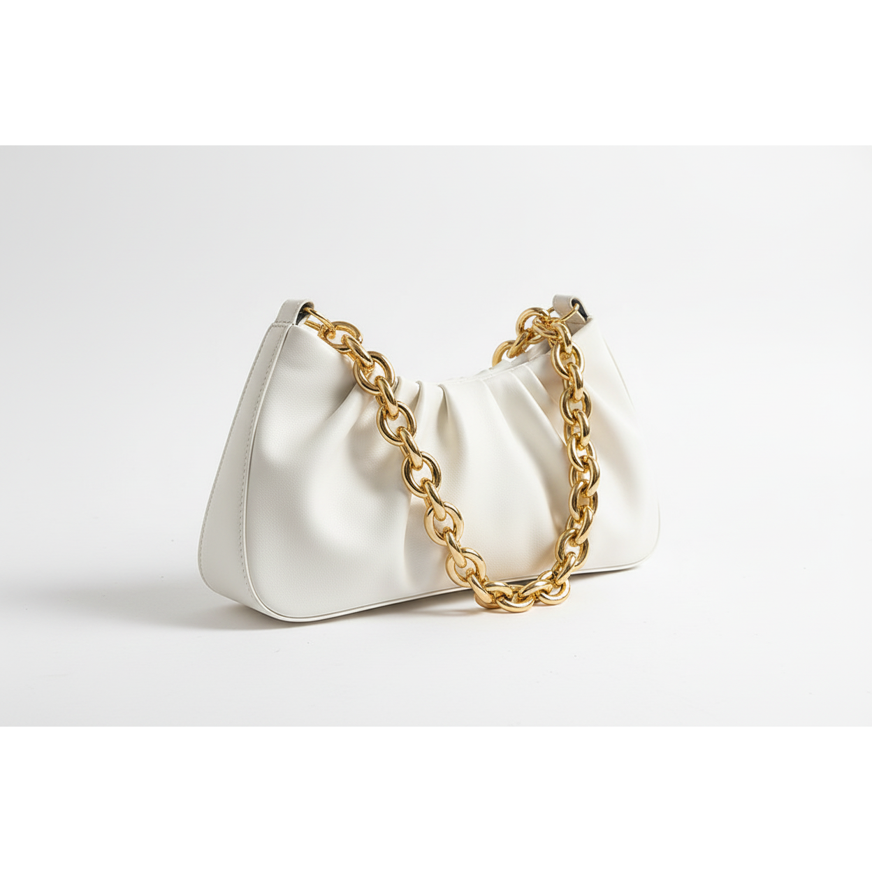Chain Folds Designer Shoulder Bags