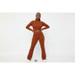 Vintage Knitted Turtleneck Top & Pant Set
