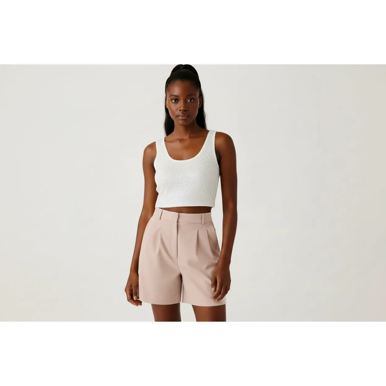 Ladies Formal Wide Leg Shorts