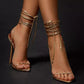 Ankle Straps Stiletto High Heel