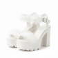 Open Toe Platform High Heel