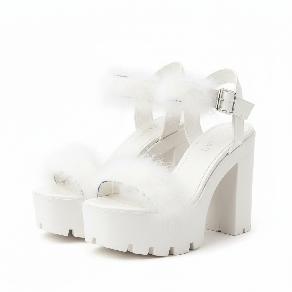 Open Toe Platform High Heel